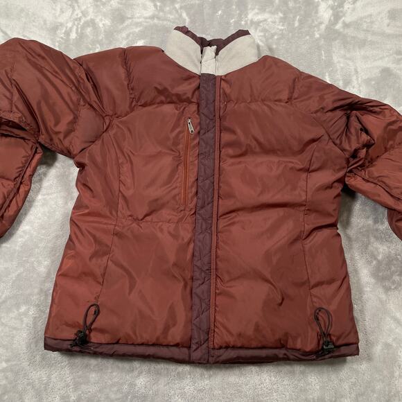 Patagonia Fitz Roy Jacket Womens Small Goose Down Quilted Outdoor Puffer Hiking - Picture 6 of 13